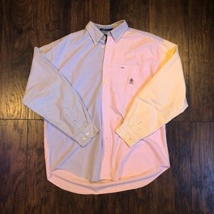 4-color VINTAGE TOMMY HILFIGER BUTTON UP